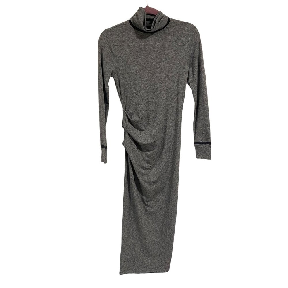 Athleta Industry‎ Turtleneck Dress Grey Size XXS